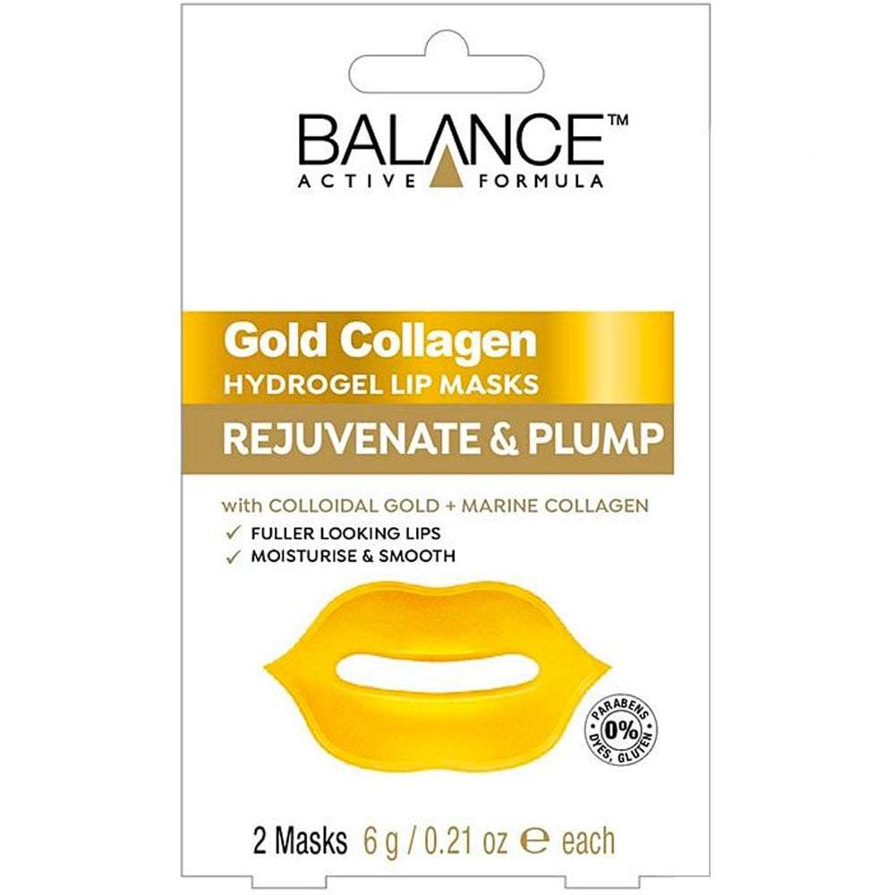 Balance Atice Gold Collagen Lip Masks 2x6g
