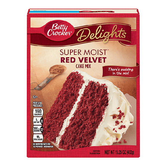 Betty Crocker Super Moist Red Velvet Cake Mix 432g