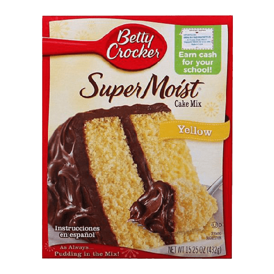 Betty Crocker Super Moist Yellow Cake Mix 432g